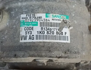compresor clima AC Audi TT, 2008-2016, 1K0820808F