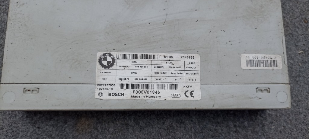 Modul soft close portbagaj BMW X6 F16, X6 M F86, 7412610, 7343935