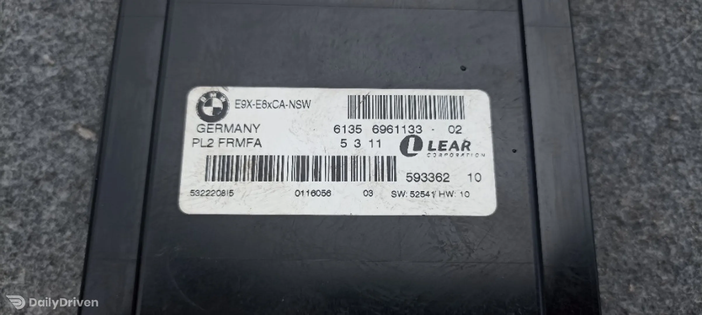 Calculator lumini BMW Seria 3 E90 E91 E92 E93, modul FRM 6961133