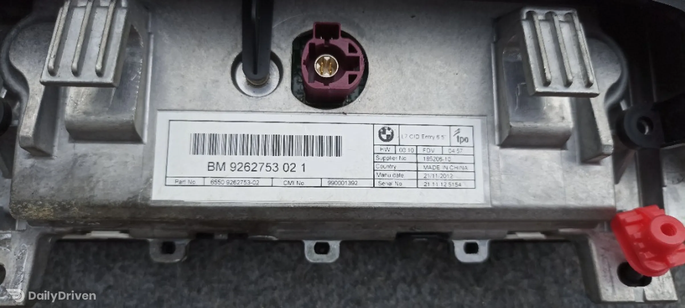 Display navigatie BMW Seria 3 F30 F31 F34GT, 9262753