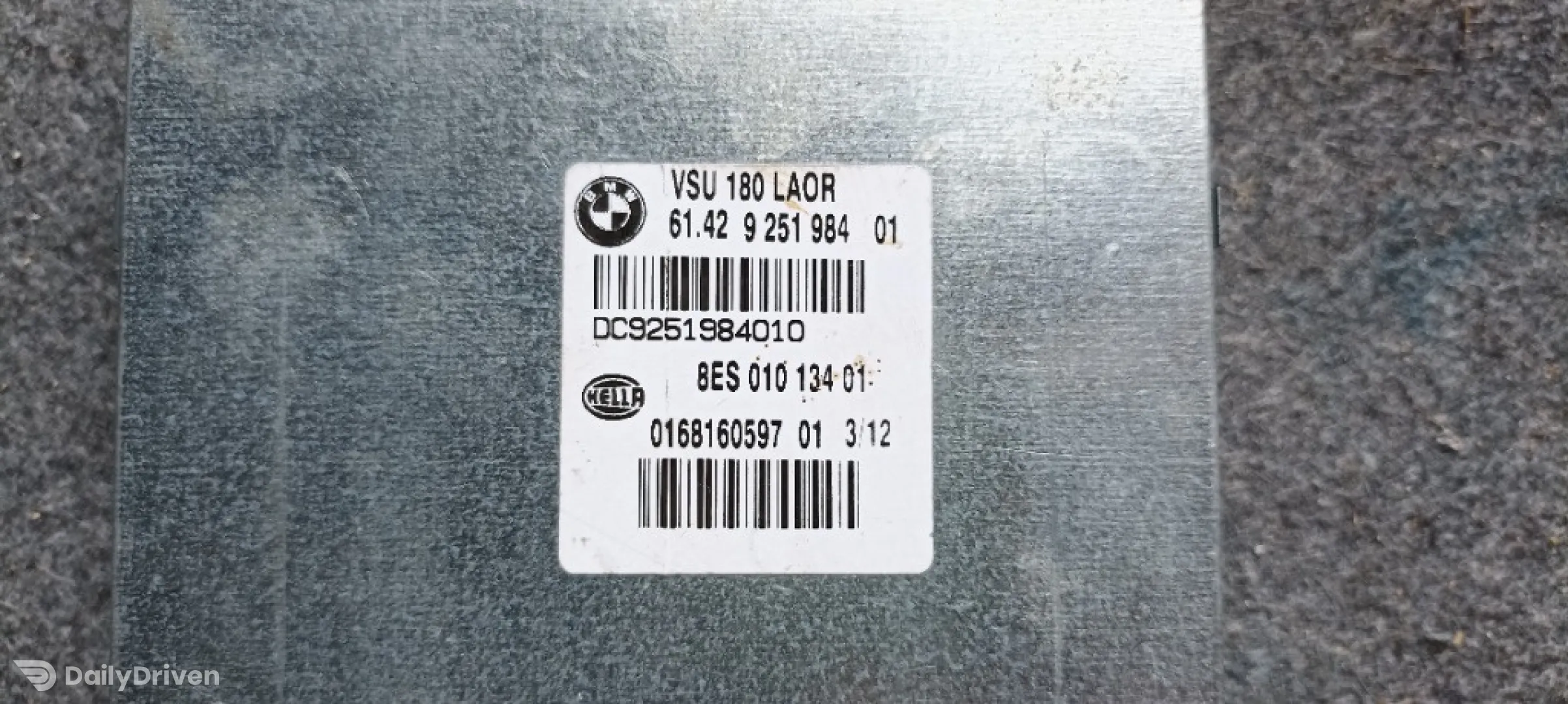 Modul VSU BMW Seria 5, F10, F11, 2009-2017, 61429251984