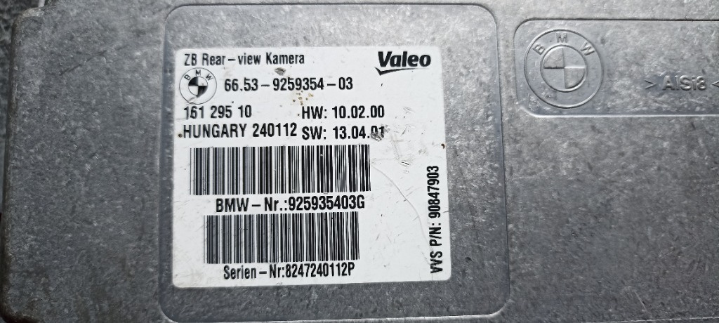 Modul camera spate BMW X3, F25, 2009-2017, 6653 9259354