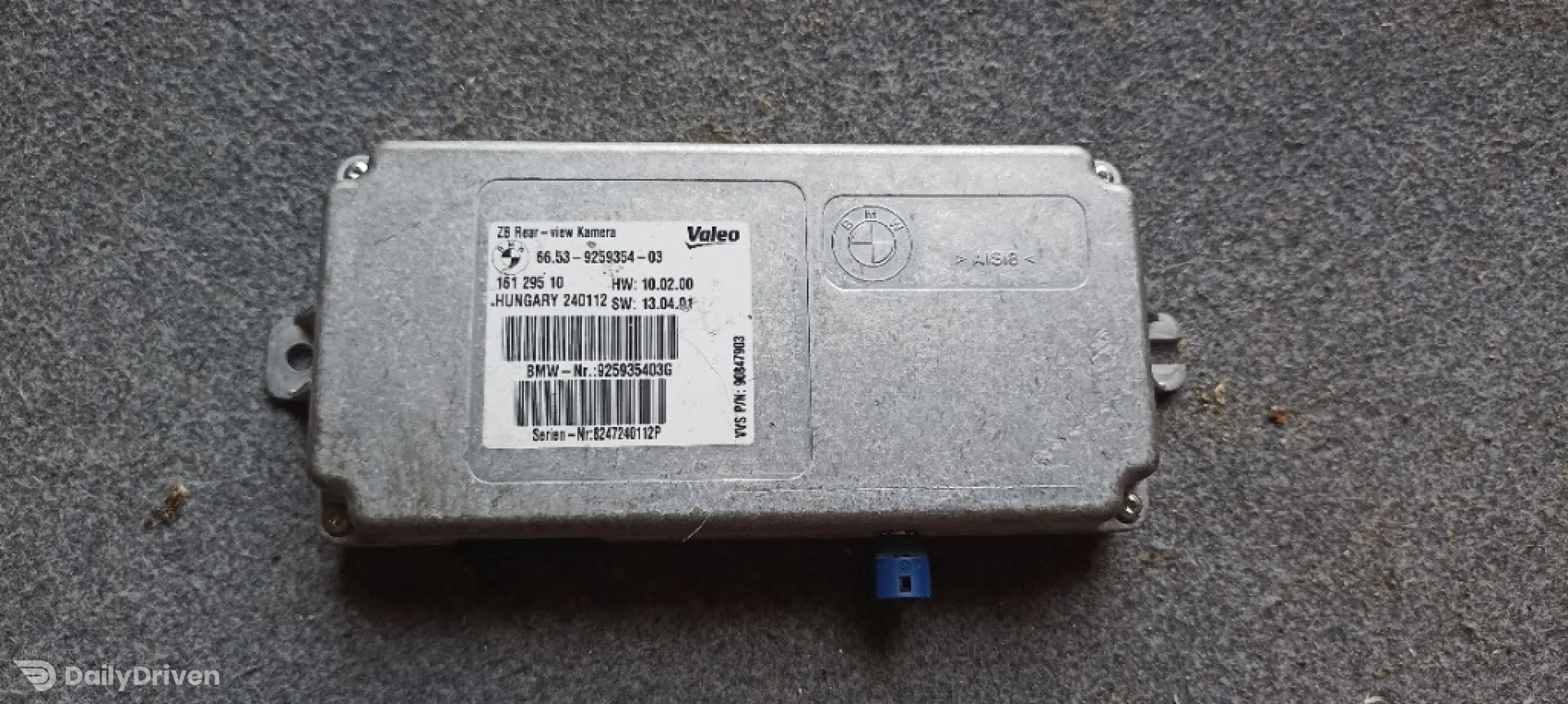 Modul camera spate BMW X3, F25, 2009-2017, 6653 9259354