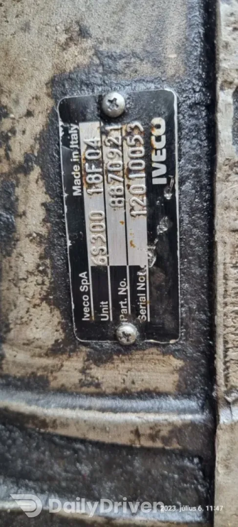 Cutie viteze iveco daily 6s300 6+1 trepte, 2000-2006