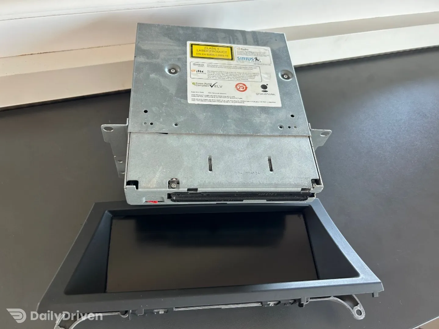 Navigatie mare CIC BMW X5 E70, unitate navigatie display, 9218356