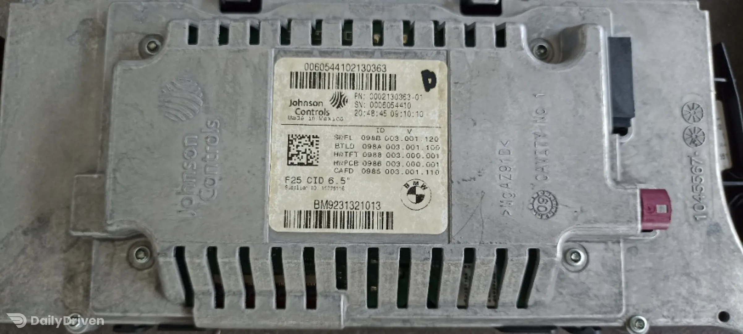 Unitate display navigatie BMW X3, F25, 9248424