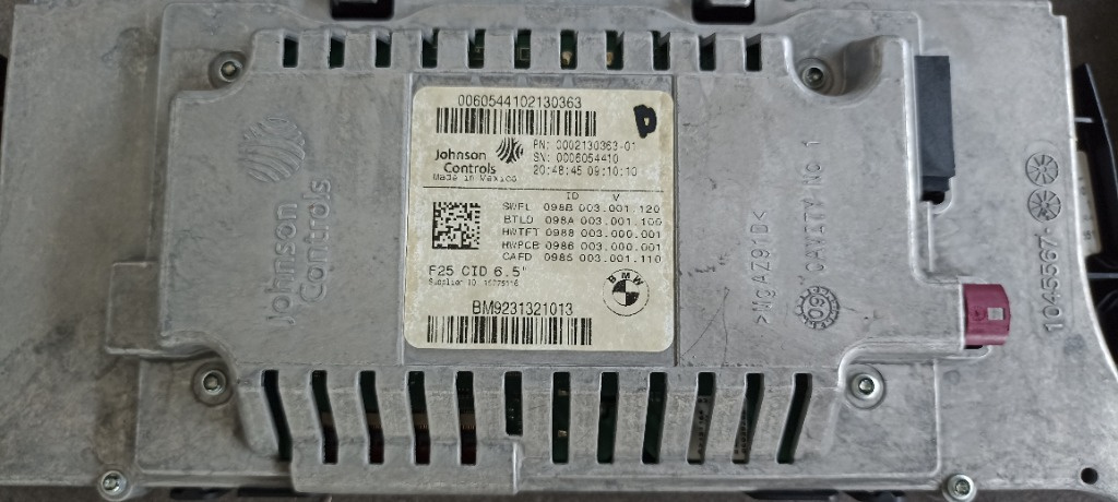 Unitate display navigatie BMW X3, F25, 9248424