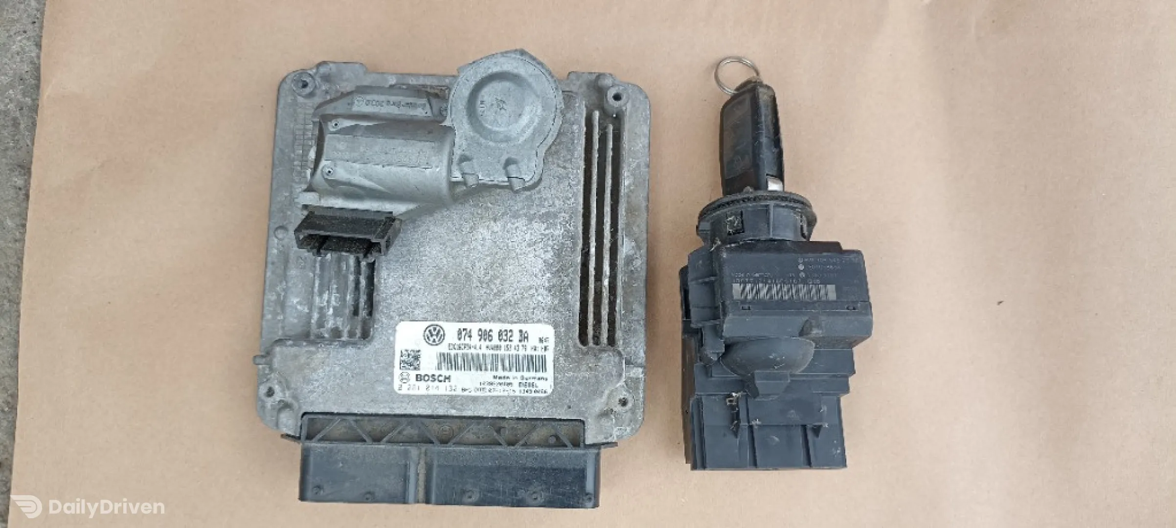 Kit pornire calculator ecu Volkswagen Crafter, 2.5 tdi, 074906032BA, 0281014132