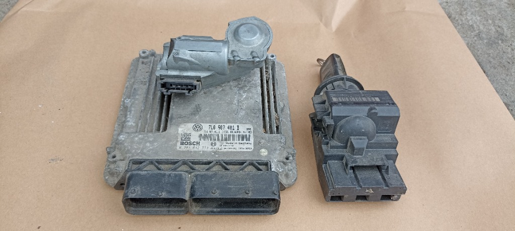 Kit pornire calculator ecu Volkswagen Touareg, 3.0tdi, 7L, 7L0907401B, 0281012773