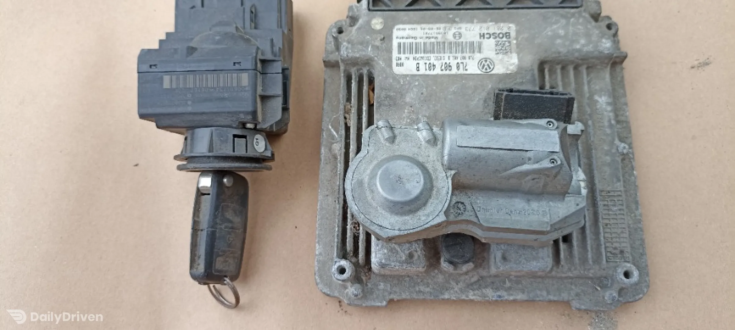 Kit pornire calculator ecu Volkswagen Touareg, 3.0tdi, 7L, 7L0907401B, 0281012773