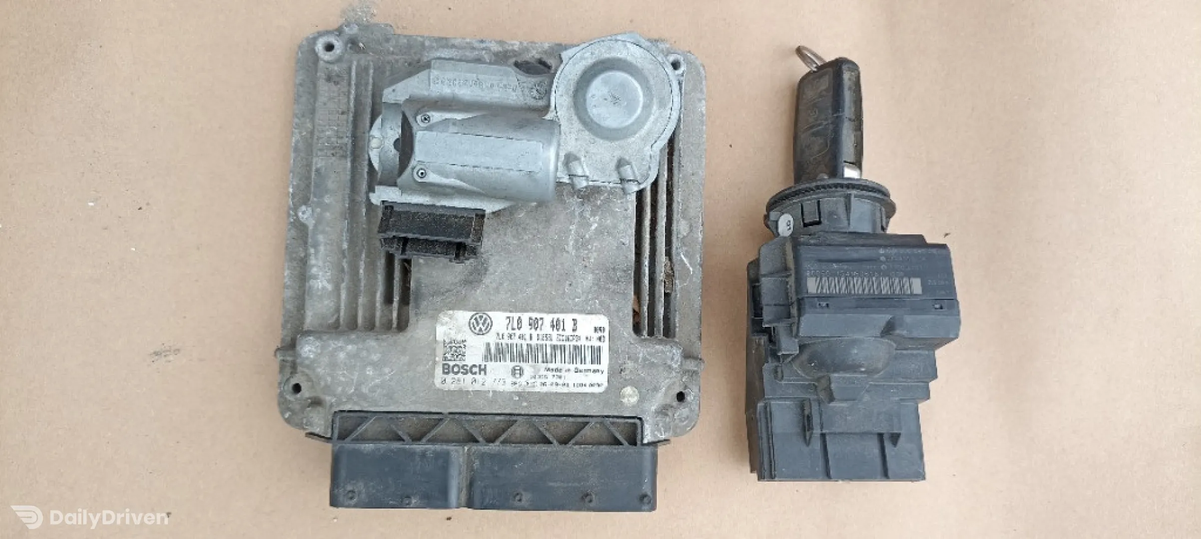 Kit pornire calculator ecu Volkswagen Touareg, 3.0tdi, 7L, 7L0907401B, 0281012773