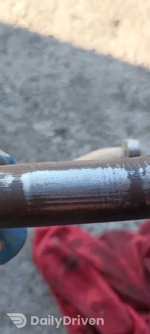 conducta racitor gaze EGR Volkswagen Touran, 2015-2016, 03P131521B