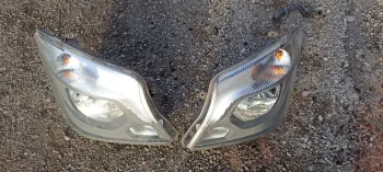 Faruri Mercedes Sprinter facelift 2014, far stanga dreapta Mercedes Sprinter