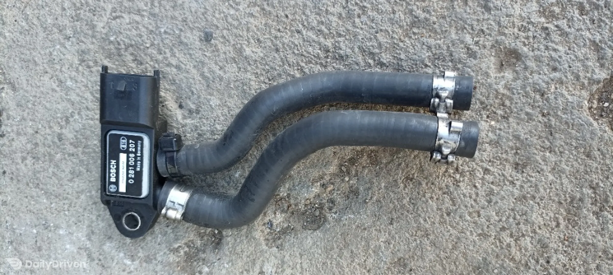 Senzor presiune gaze evacuare Nissan Navara 2.3dci, 0281006207