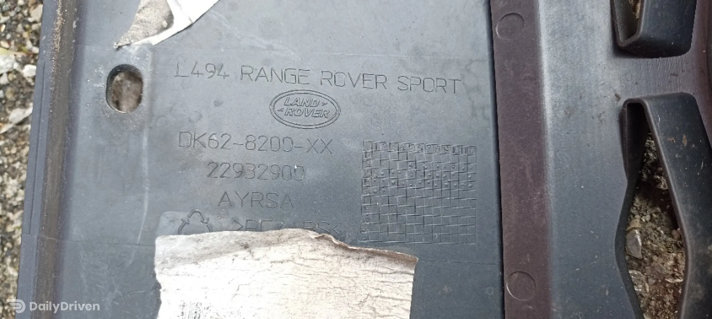 Grila centrala radiator Range Rover Sport 2013-2019, grila fata DK62-8200-XX