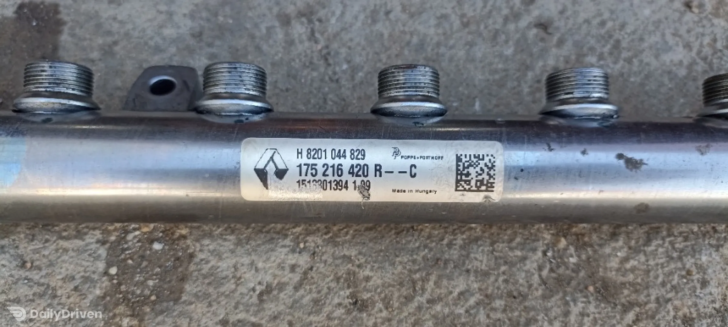 Rampa injectoare Renault Trafic 1.6dci, 175216420R, H8201044829