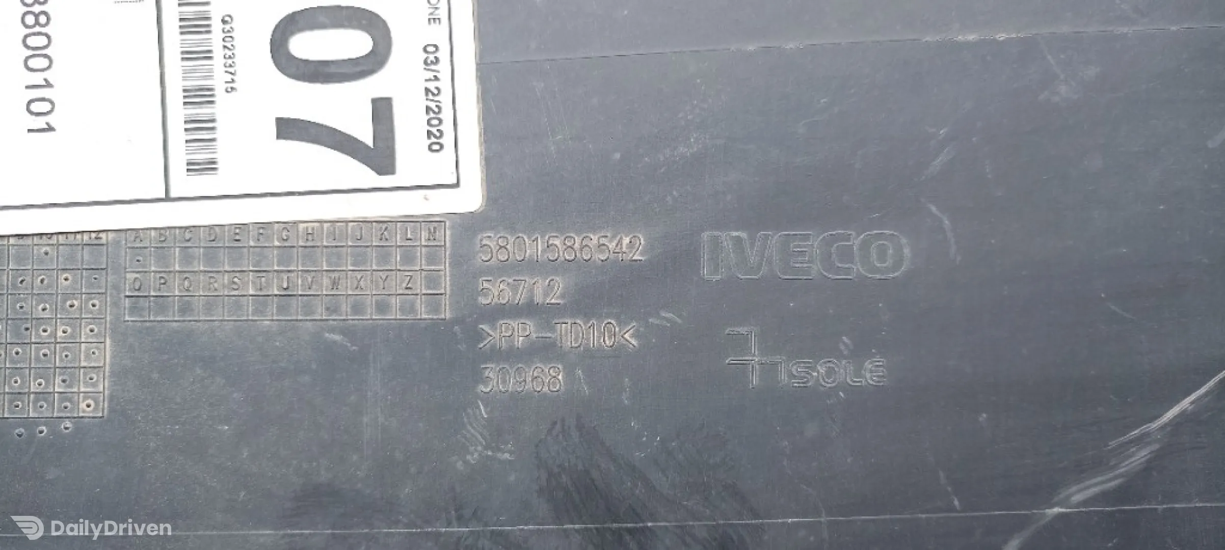 Plastic plansa bord Iveco Daily, 5801586542