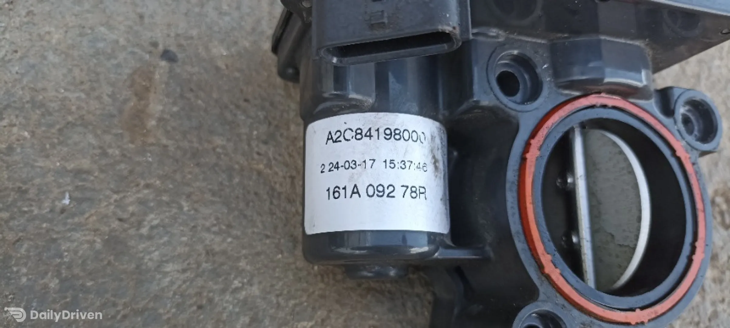 Clapeta acceleratie Renault Scenic 3, 1.6dci, A2C84198000, 161A09278R