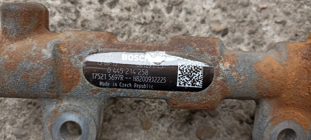 Rampa injectoare cu senzor Renault Master 3, 2.3dci, 0445214258, 175215697R