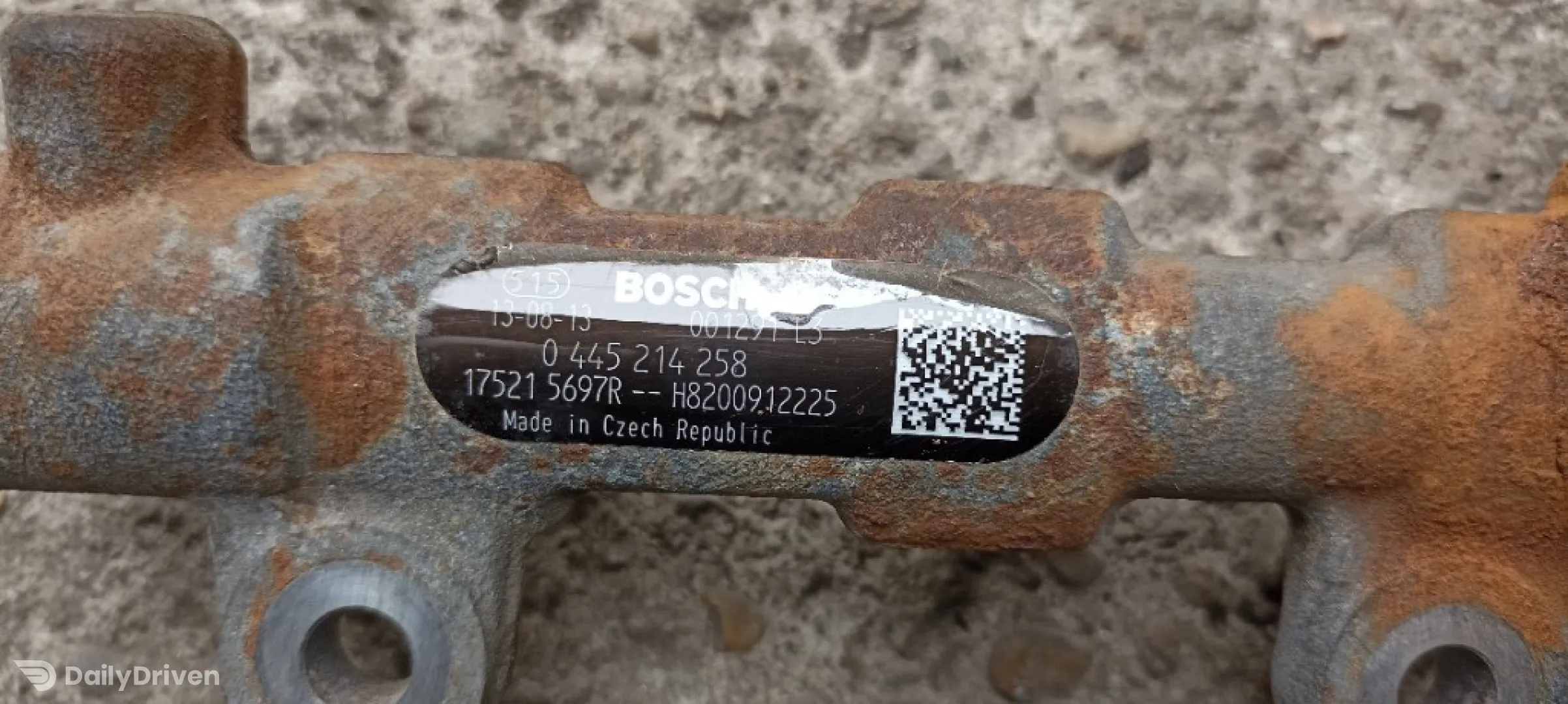 Rampa injectoare cu senzor Opel Movano, 2.3cdti, 0445214258, 175215697R