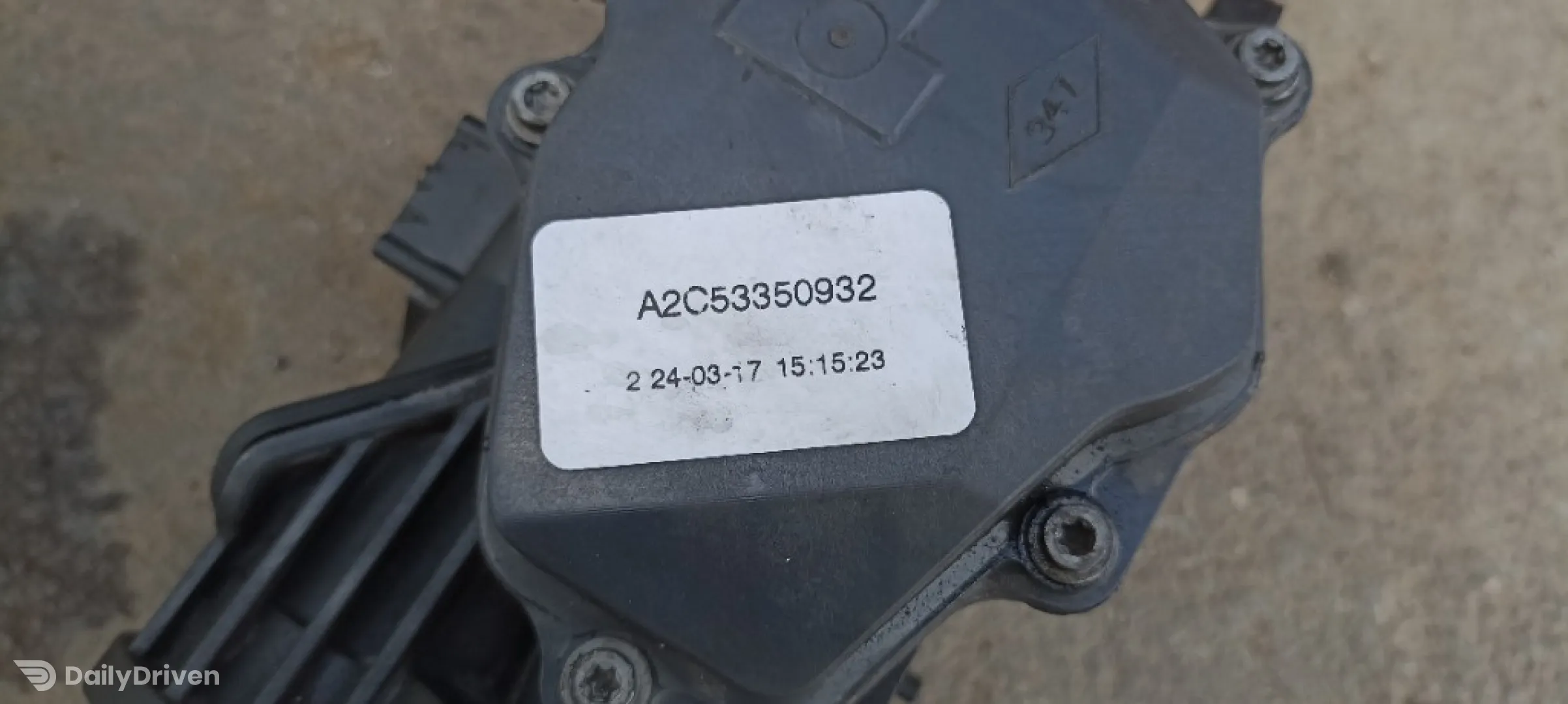 Clapeta acceleratie Renault Trafic 3, 1.6dci, 2014-2024, A2C53350932