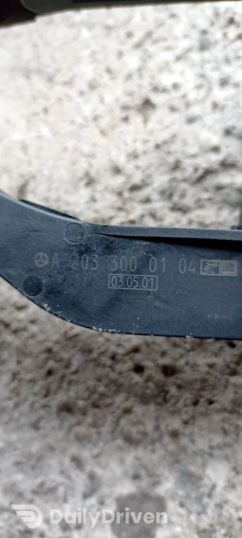 pedala acceleratie Mercedes C Class, W203, 2000-2007, A2033000104