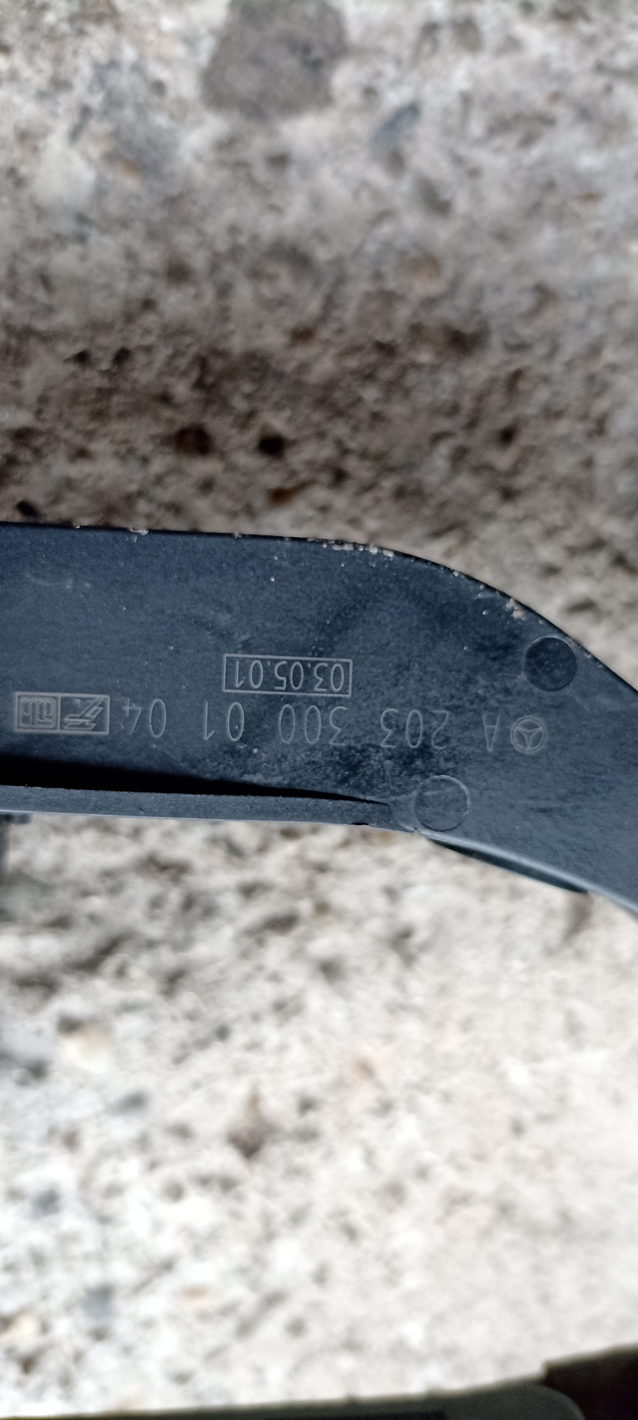 pedala acceleratie Mercedes E Class, W211, 2002-2009, A2033000104