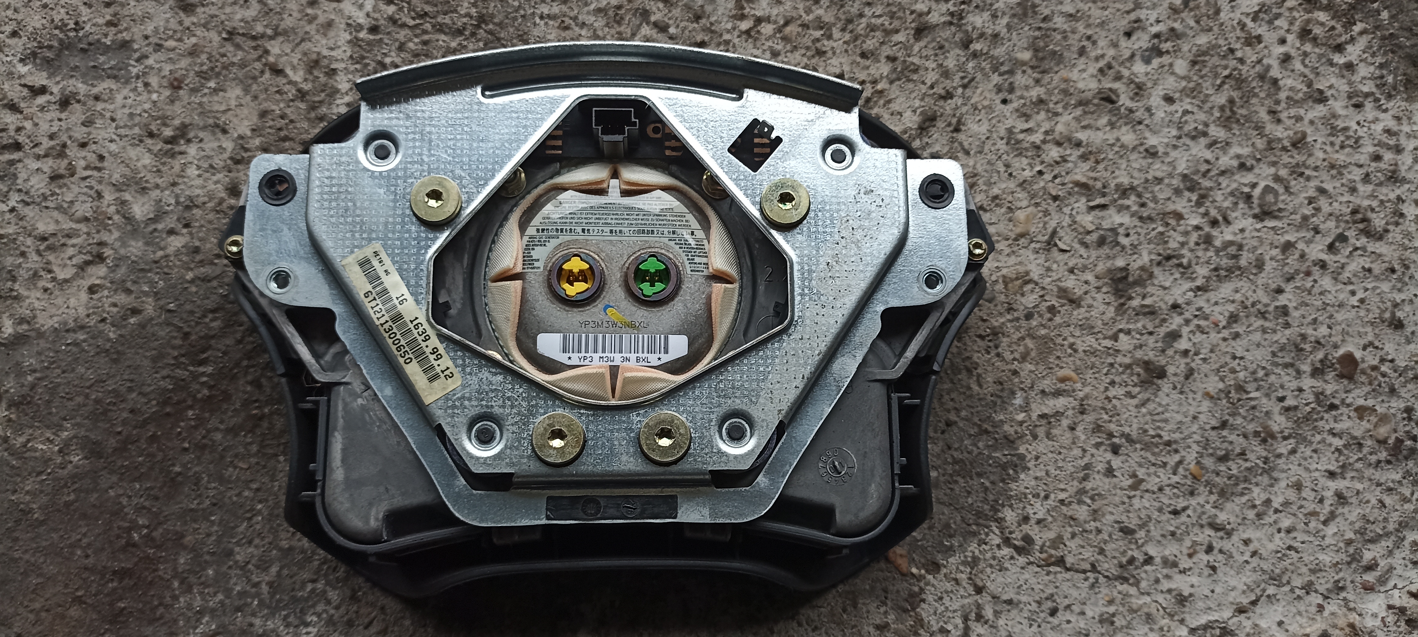 airbag volan Mercedes C Class, W203, 2000-2007, A203461198