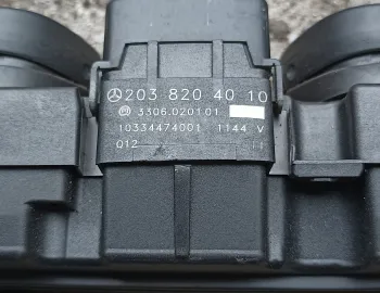 panou buton avarii Mercedes C Class, W203, 2000-2007, 2038204010