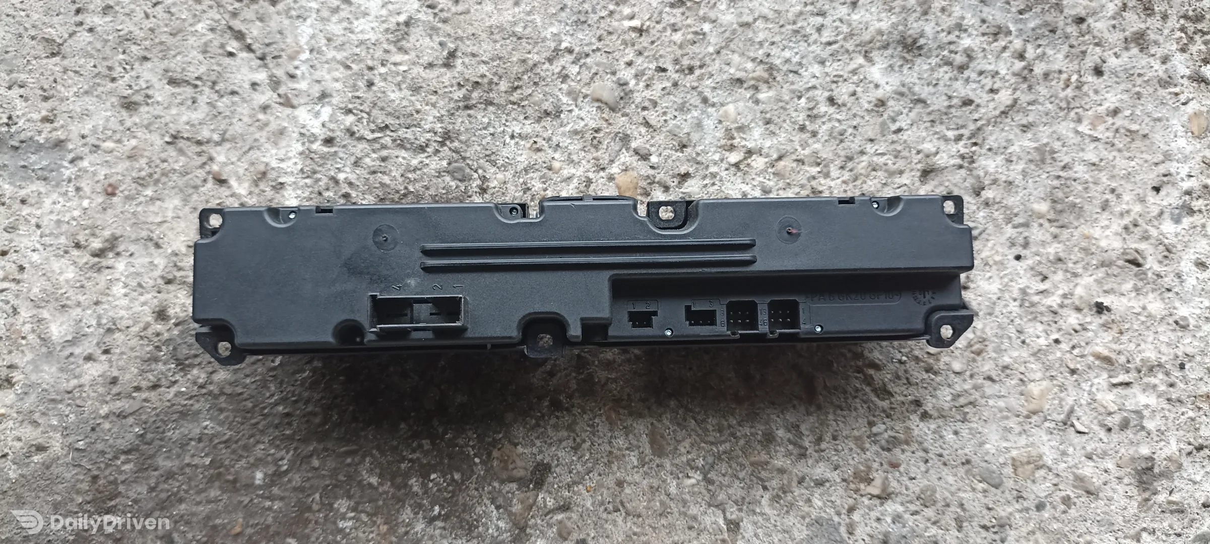 panou buton avarii Mercedes C Class, W203, 2000-2007, 2038204010