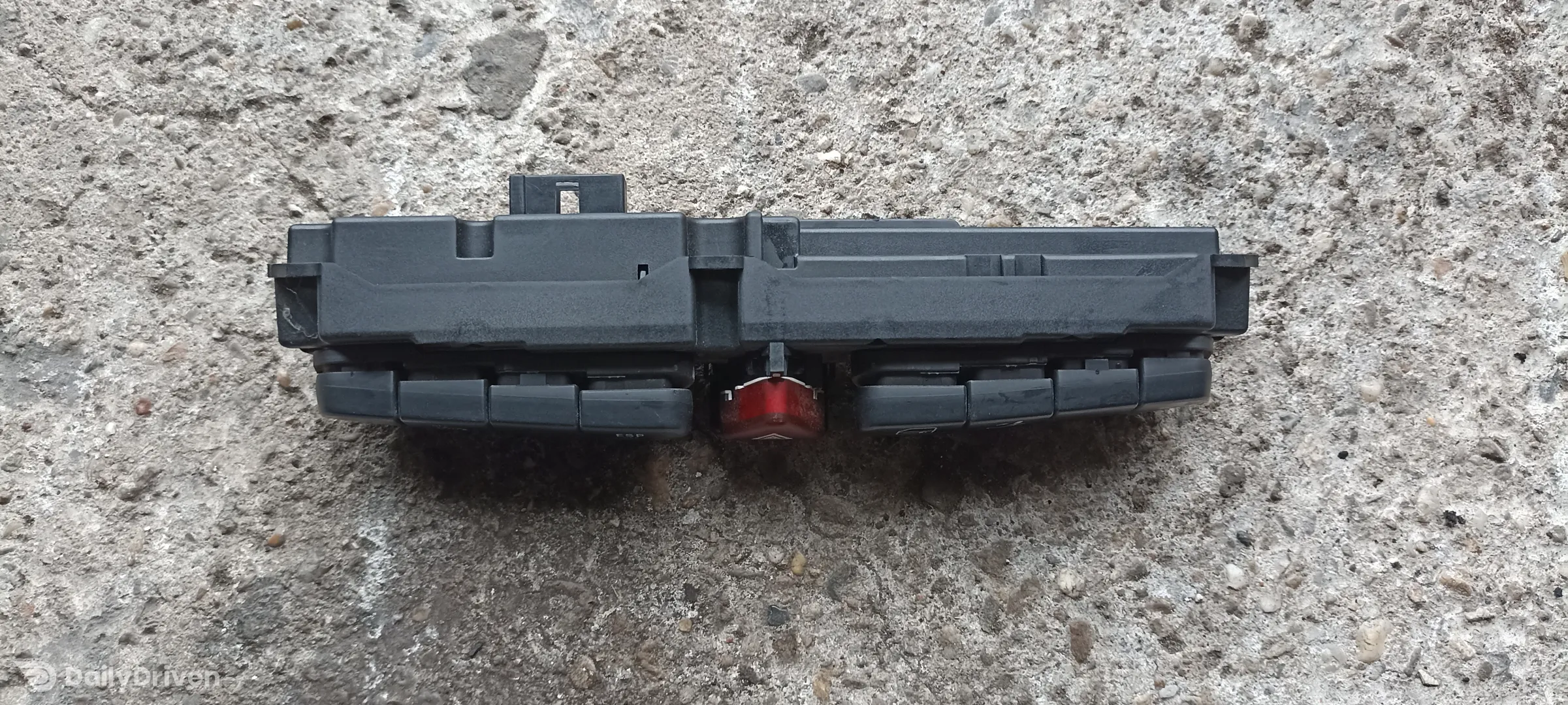 panou buton avarii Mercedes C Class, W203, 2000-2007, 2038204010