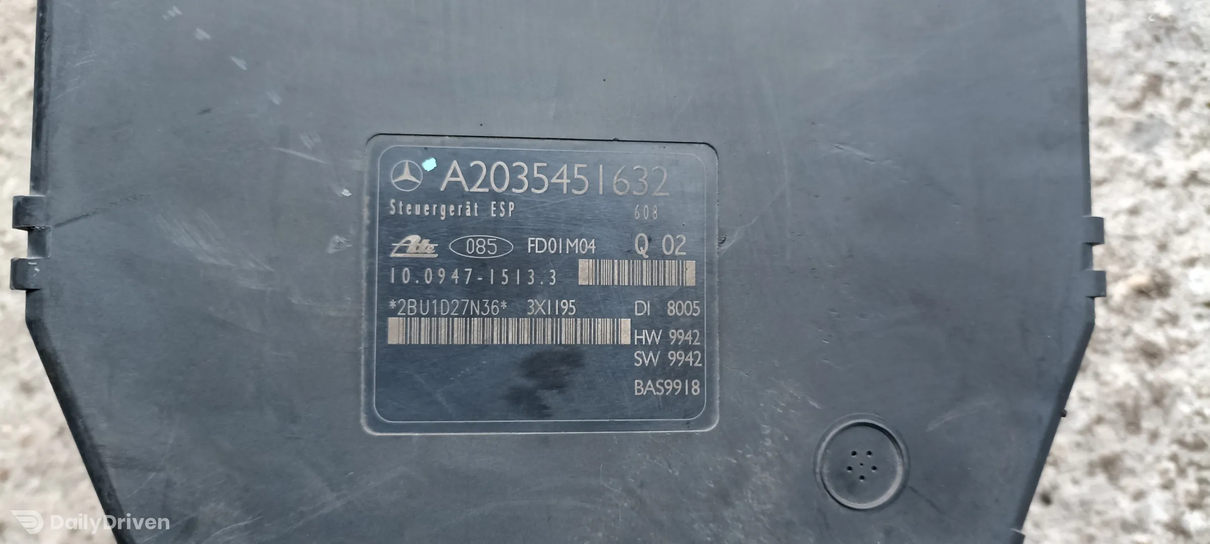 pompa abs Mercedes C Class, W203, A2035451632, A0044310512