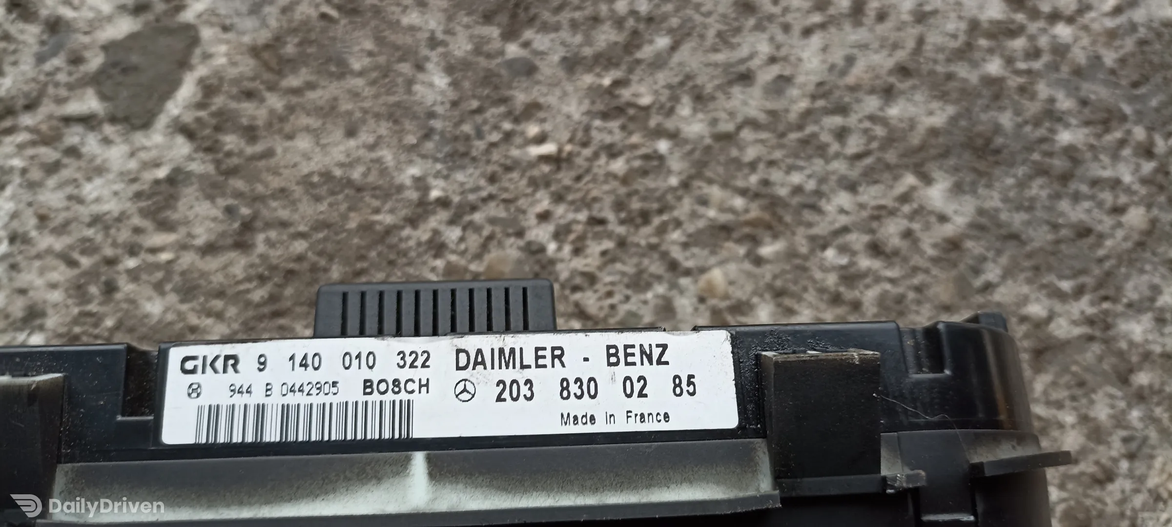 Panou clima Mercedes C Class W203, 9140010322, 2038300285