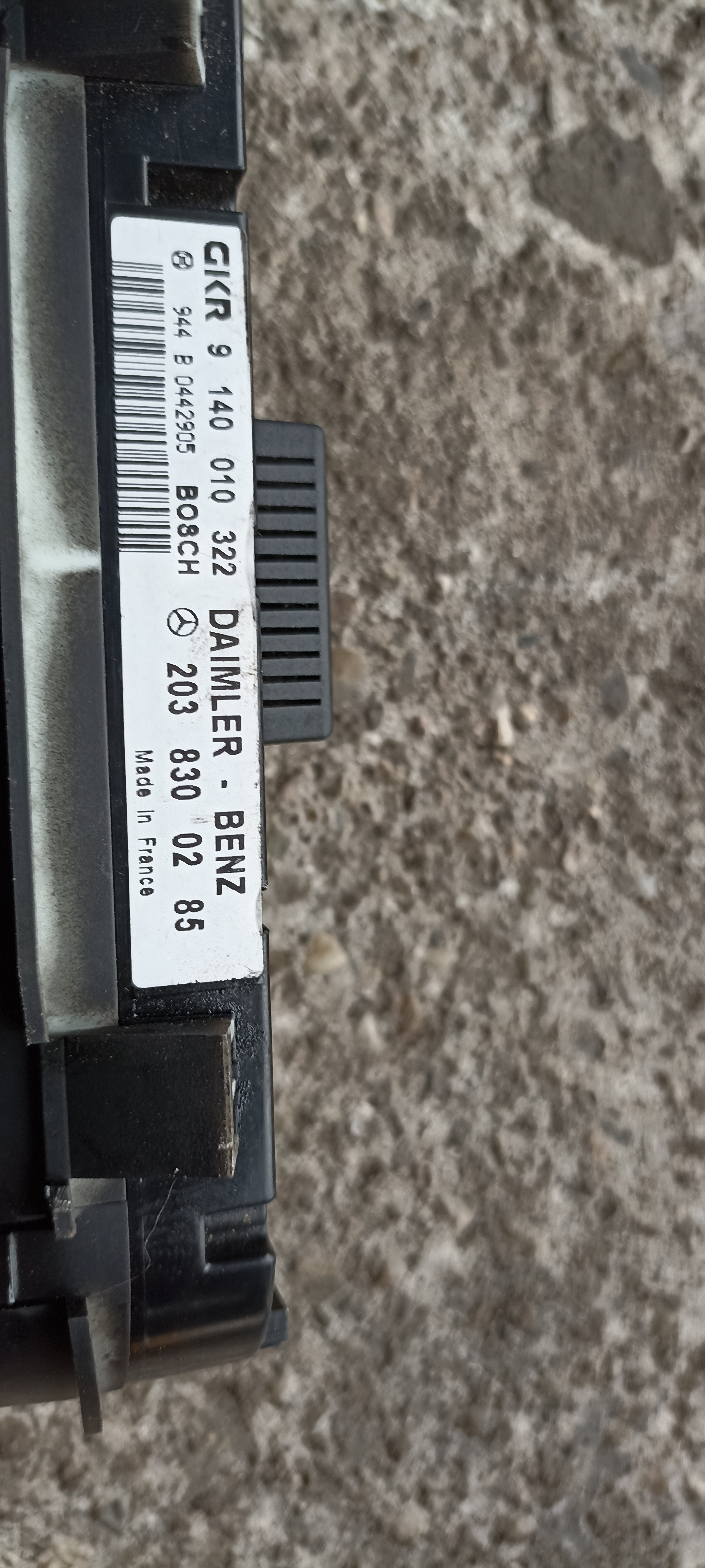 Panou clima Mercedes C Class W203, 9140010322, 2038300285