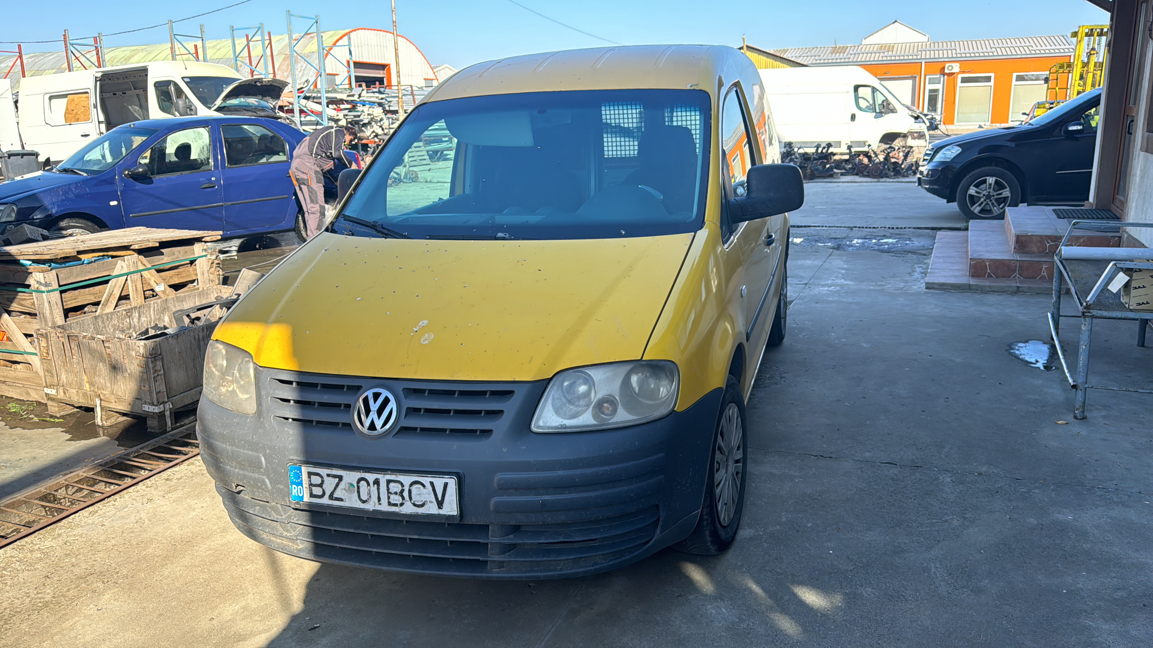 Motor fara anexe 2.0 sdi Volkswagen caddy 2008, tip BST 