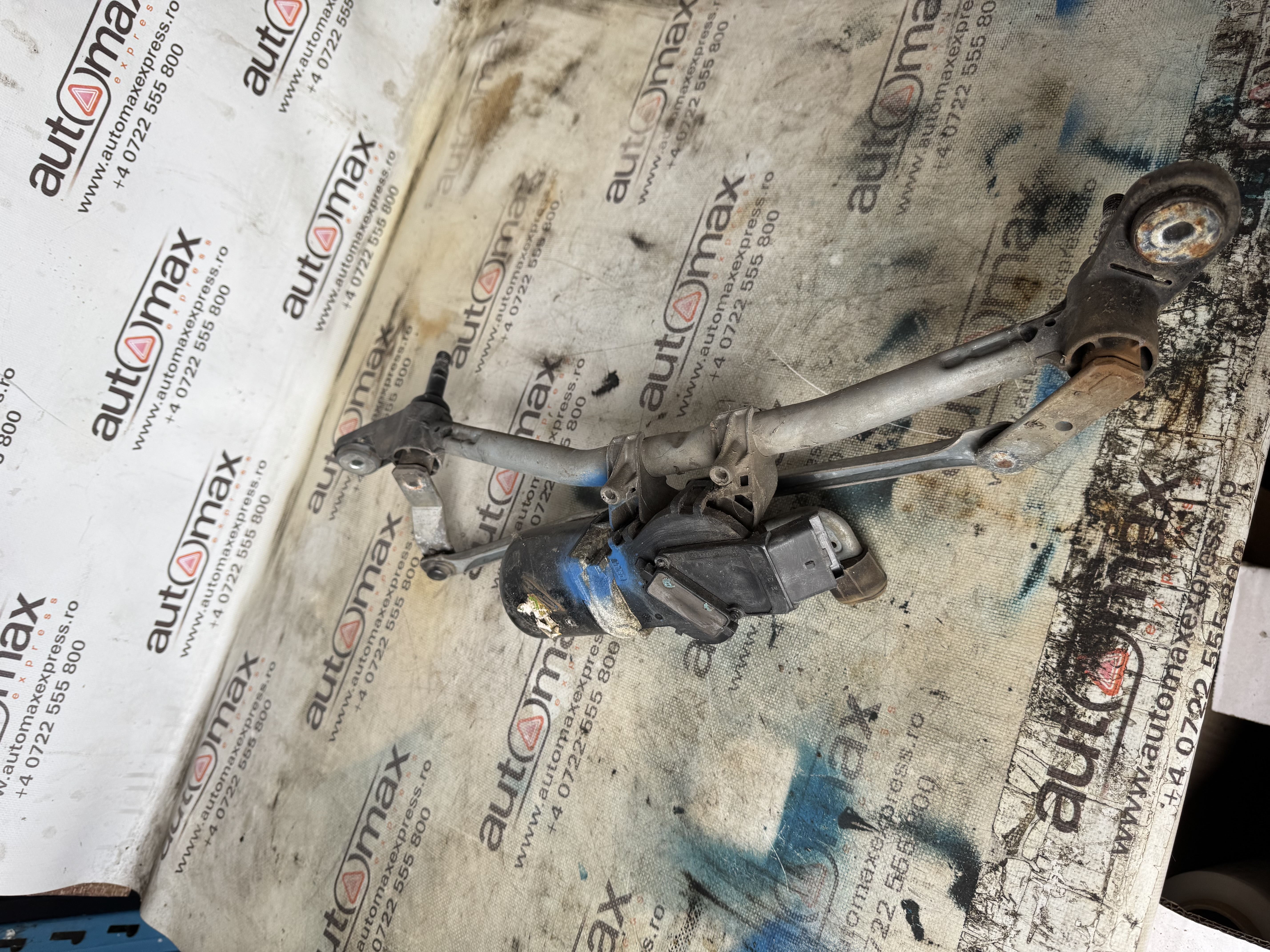 Sistem ștergător cu motoraș renault Clio 2 combi 2011