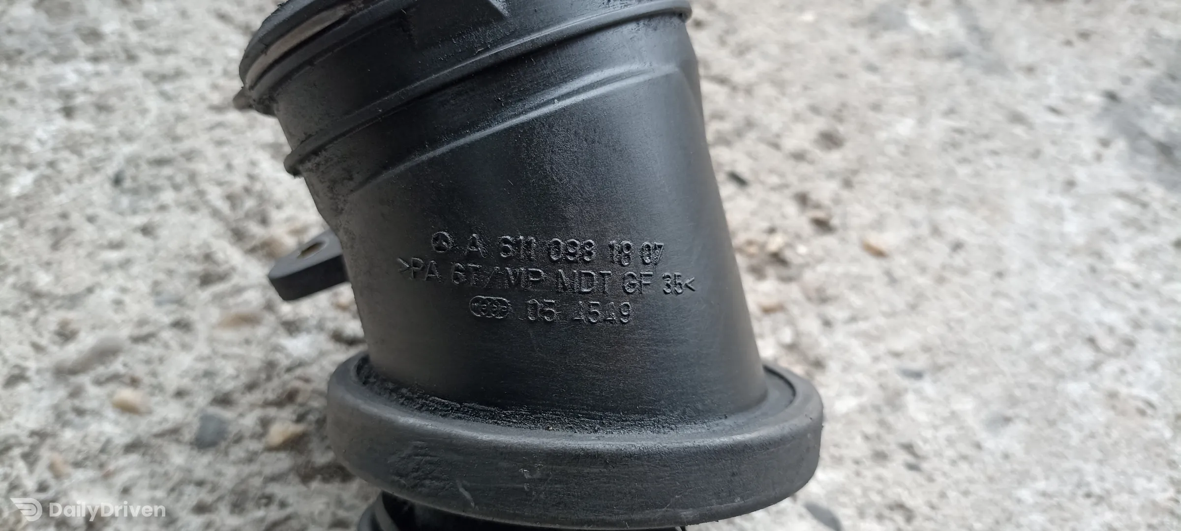 Rezonator aer turbo Mercedes C Class W203, 2.2CDI, A6110981807