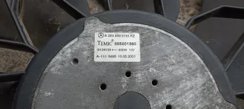 Electroventilator Mercedes C Class W203, A2035000193 KZ