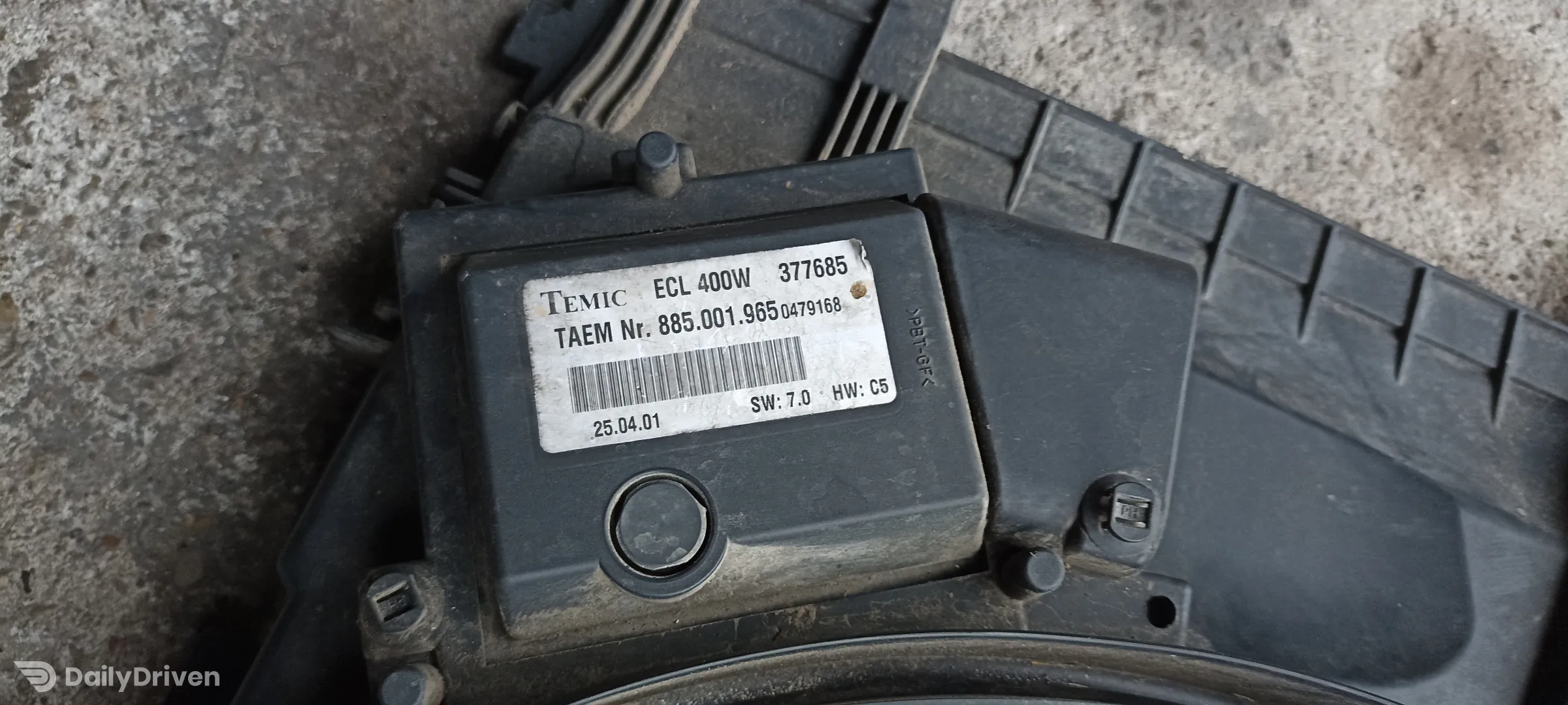 Electroventilator Mercedes CLK A209, A2035000193 KZ