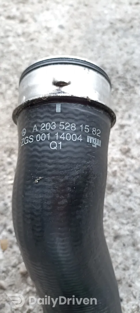Furtun aer turbo Mercedes C Class W203, A2035281582
