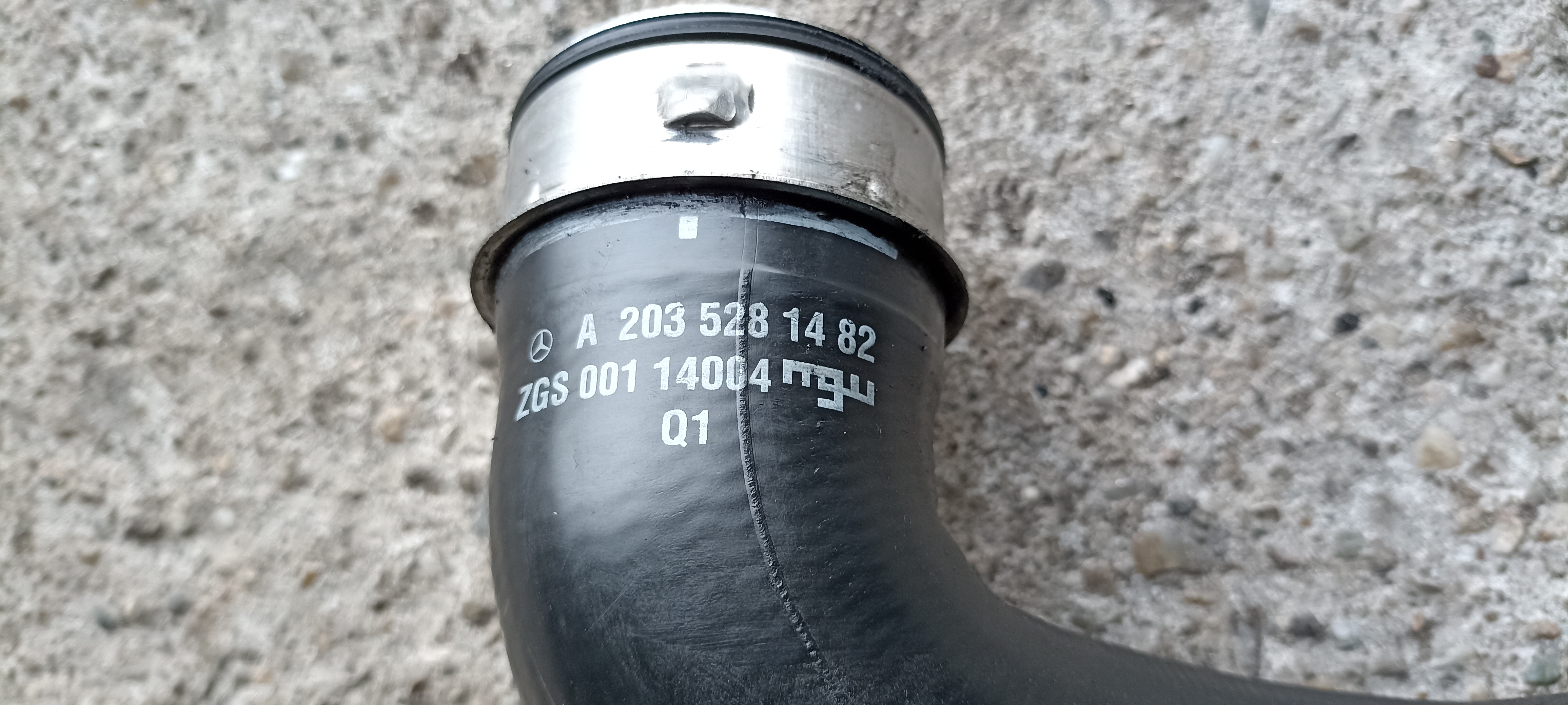 Furtun turbo Mercedes CLC CL203, 2.2cdi, A2035281482