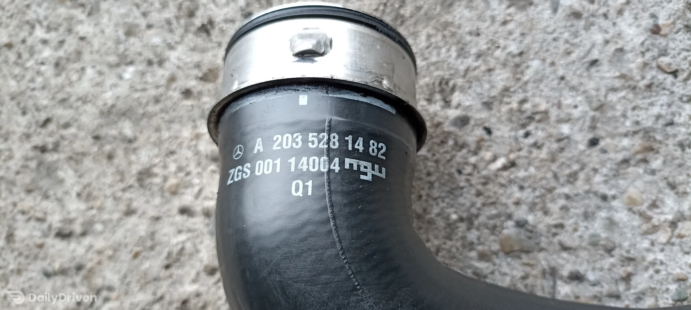 Furtun turbo Mercedes CLC CL203, 2.2cdi, A2035281482