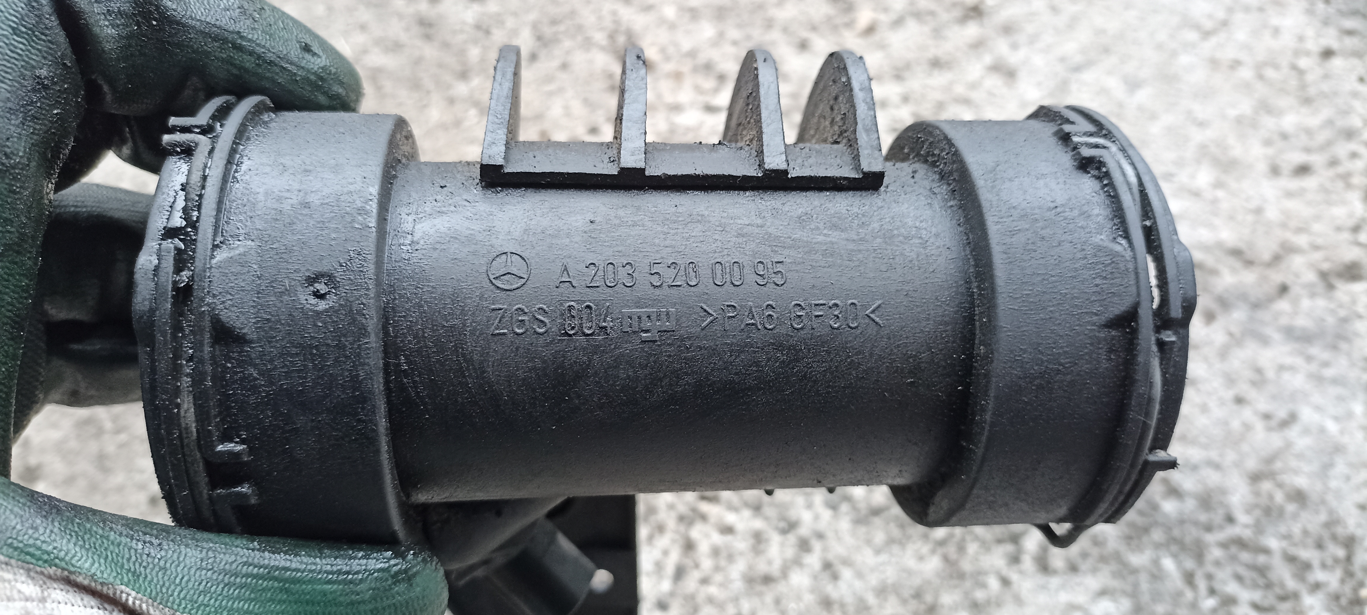 Tub admisie Mercedes C Class W203, 2.2cdi, A2035200095