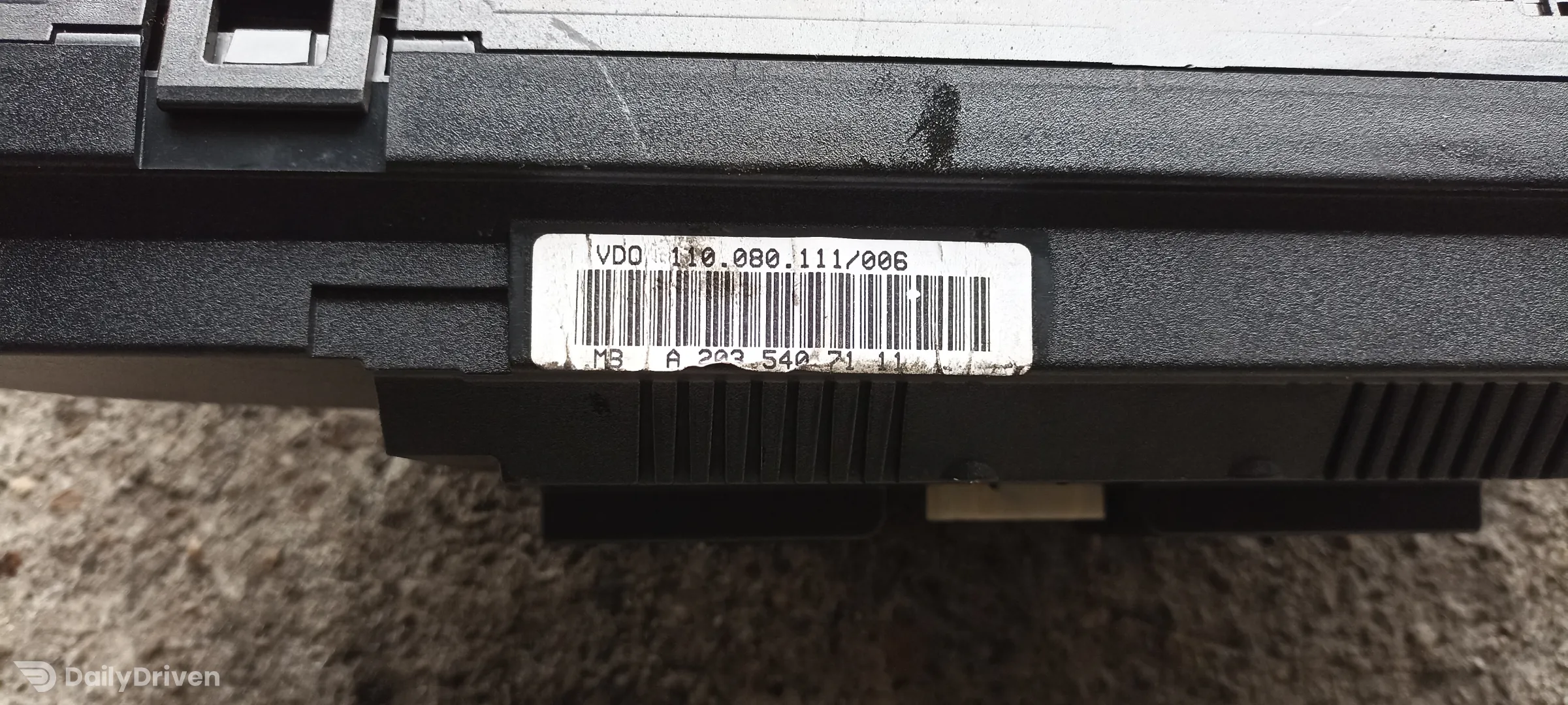 Ceasuri bord kilometraj Mercedes C Class W203, A2035407111