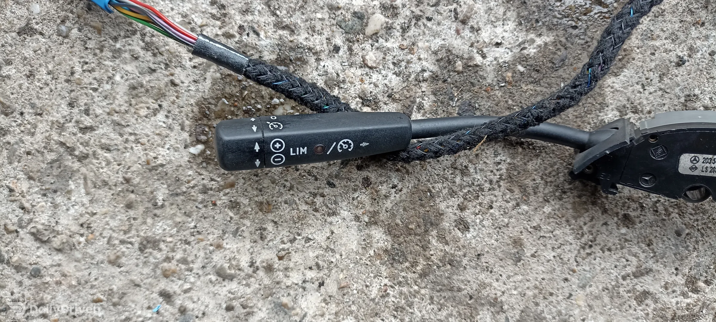 maneta pilot automat Mercedes C Class, W203, 2035451124