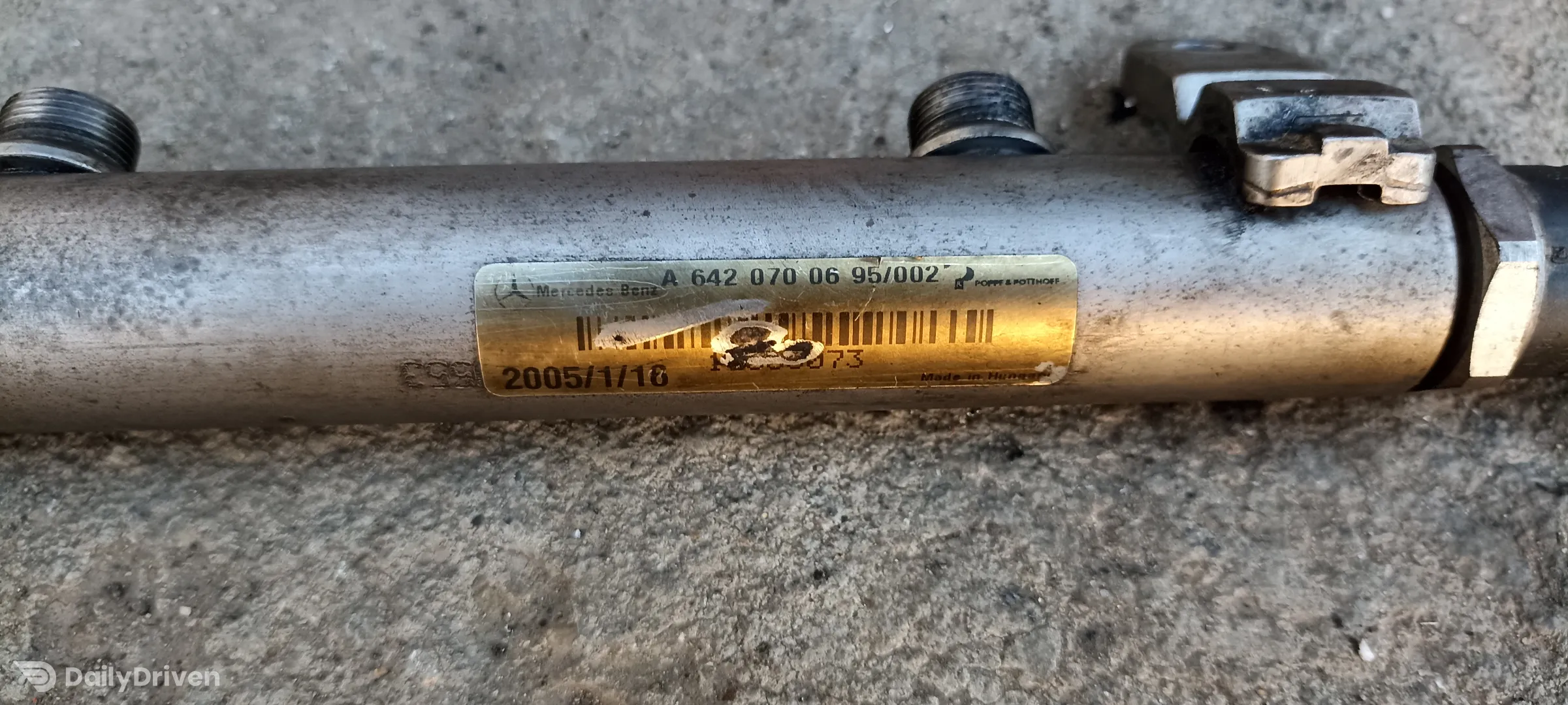 Rampa injectoare Mercedes E Class, A6420700695