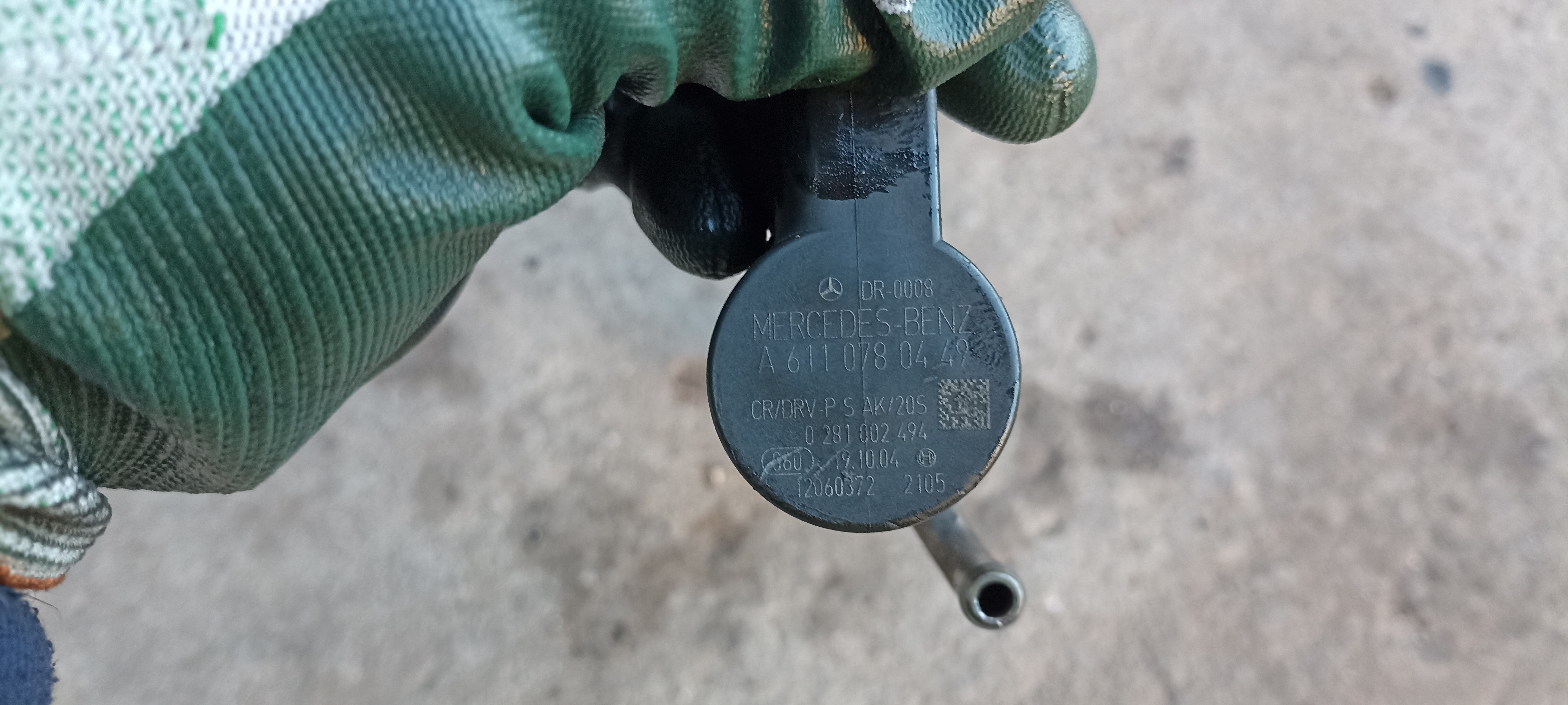 Rampa injectoare Mercedes CLS, A6420700495