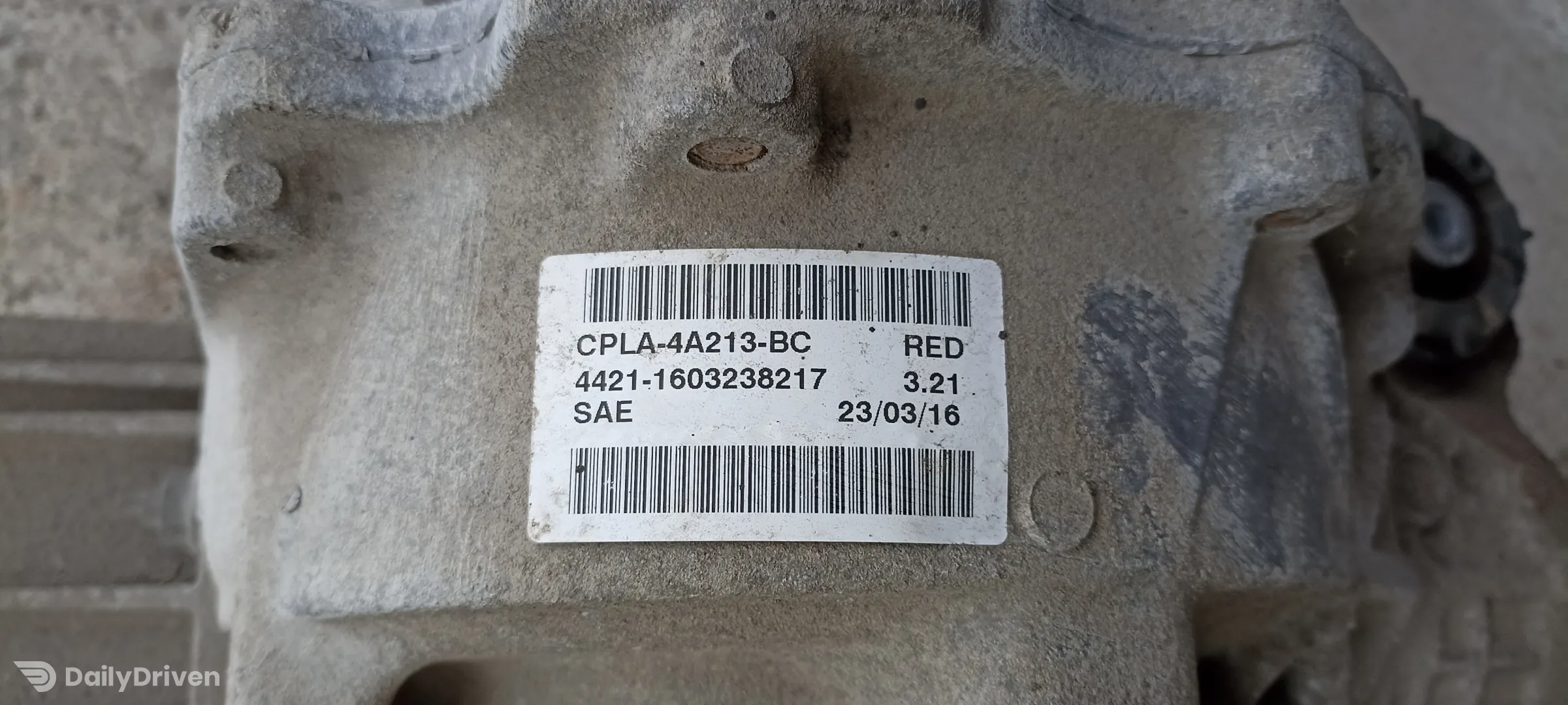 Grup spate raport 3.21 Range Rover Sport 2017, CPLA-4A213-BC