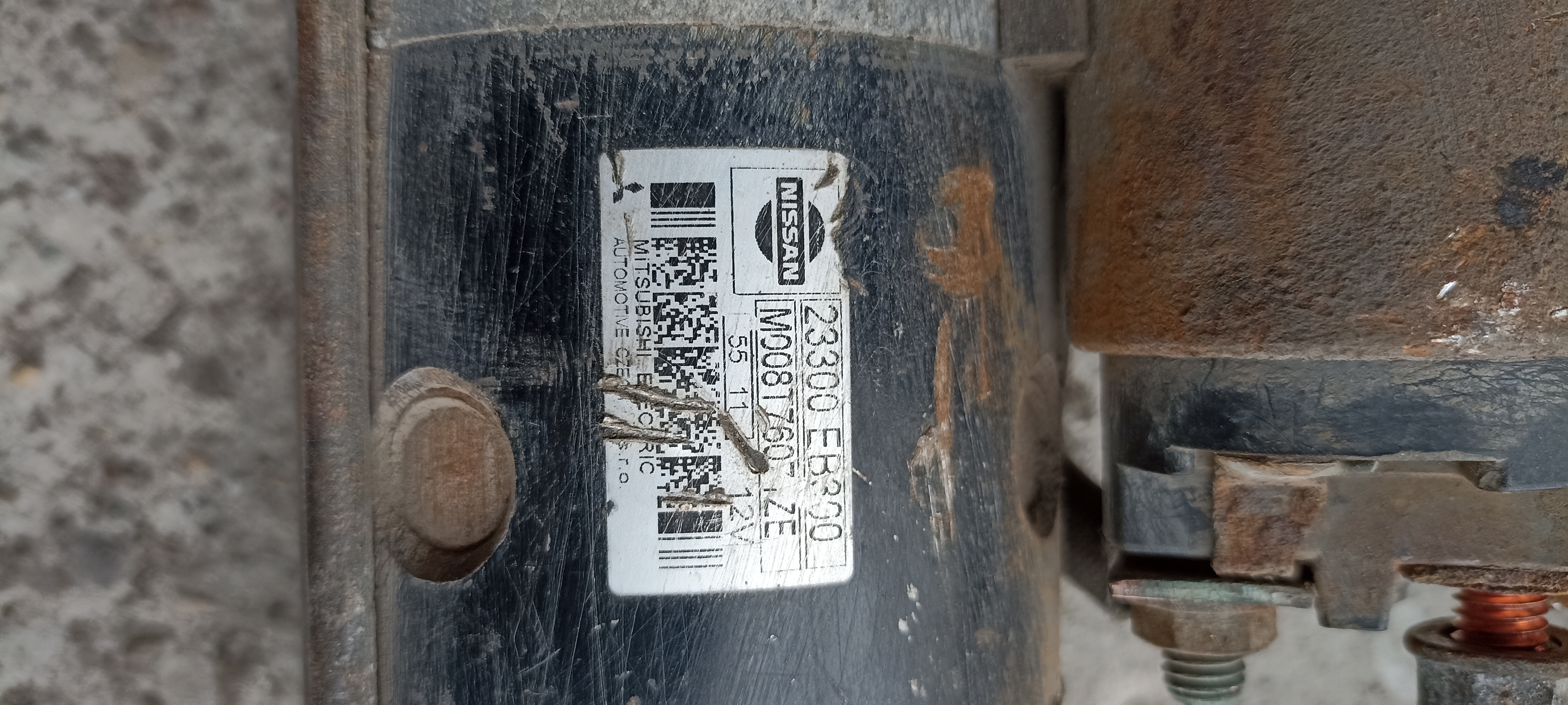 Electromotor Nissan Navara 2.5dci, 23300EB300