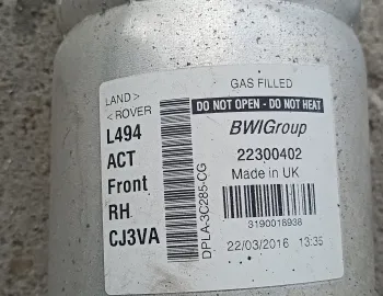 Perna aer dreapta fata Land Rover Range Rover Sport, DPLA-3C285-CG